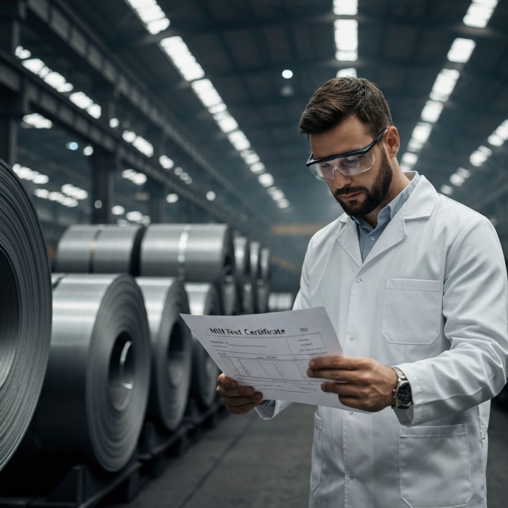 How Steel Quality Is Tested: MTCs, Tensile Strength, and What the Numbers Mean